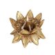 Brass Lotus Shaped Oil Lamp for Rituals