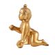 Golden Brass Baby Lord Krishna Statue