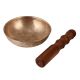 Handmade Singing Bowl with Wooden Mallet
