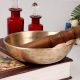 Shiny Singing Bowl Made of Bell Metal
