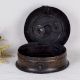 Elegant Dark Brown Jewelry Box Made of Brass