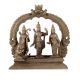 Handmade Statue of Ram Darbar for Worship