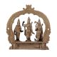 Handmade Statue of Ram Darbar for Worship