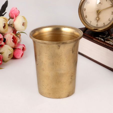 Premium Brass Glass in South Indian Art