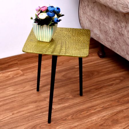 Premium Aluminium Table Top in Antique Golden Finish