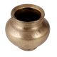 Round High Quality Brass Water Pot for Pooja