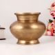 Shiny Indian Brass Lota or Water Pot for Worship