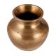 Handmade Lota or Water Pot for Indoor Decoration