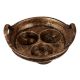 Vintage Brass Idli Vessel for Home Decoration