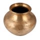 Round Handmade Water Pot Crafted from Brass
