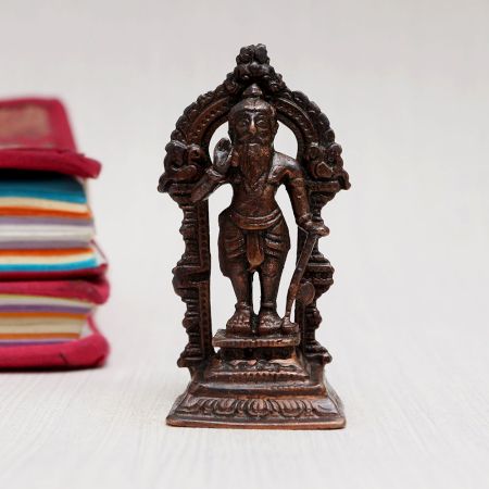 High Quality Copper Statue of Lord Parshuram for Decor