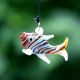 Assotrted Multicolor Glass Fish Christmas Tree Decorations Ornament Set of 10 Pcs
