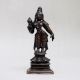 Vintage Copper Idol of Goddess Parvati for Home Temple