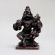 Copper Murti of Lord Narasimha with Goddess Lakshmi for Worship