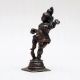 Handcrafted Copper Statue of Lord Krishna for Worship