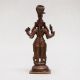 Handcrafted Copper Statue of Goddess Mariamman for Decor