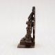 Handmade Copper Statue of Lord Srinivasa, Sridevi & Bhudevi