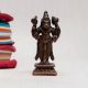 Handmade Copper Statue of Lord Varaha for Home Decor