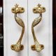 Handmade Premium Brass Peacock Handle for Wardrobe