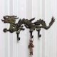 Brass Chinese Dragon Wall Hook for Hanging