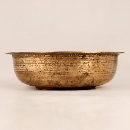 Beautiful Indian Brass Holy Bowl for Temple