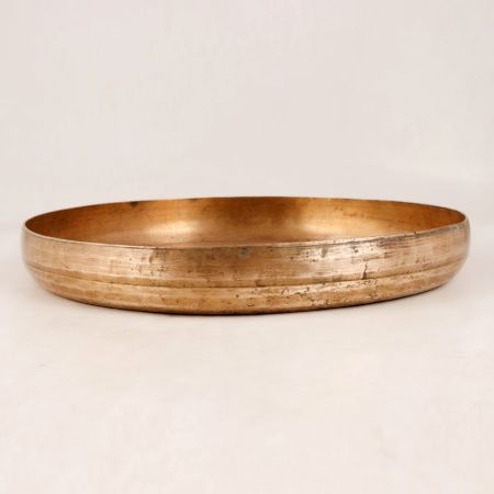 Handmade Bell Metal Plate for Rituals & Decoration