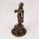Handmade Hindu Goddess Parvati Brass Statue for Worship