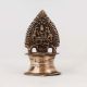 Handmade Small Brass Gajalakshmi Oil Lamp for Prayer Room