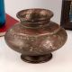 Indian Vintage Copper Water Pot for Rituals & Decor