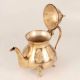 Glossy Golden Brass Kettle for Home & Office DÃ©cor