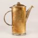 Vintage Golden Brass Kettle in English Art