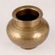 Engraved Premium Brass Water Pot for Flower Decor