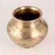 Premium Brass Engraved Water Pot for Decoration