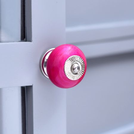 Neon Pink Knob