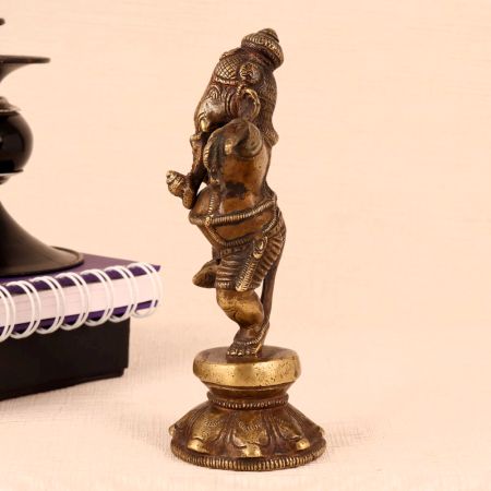 Indian God Lord Ganesha Dancing Statue for Decor