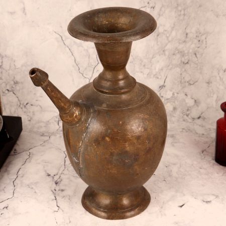 Vintage Handmade Brass Pot for Flower Decoration