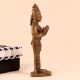 Handmade Brass Statue of Hindu God in South Indian Art