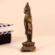 Lord Vishnu Brass Statue in Antique Brown Finish