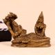 Handmade Lord Vishnu Resting on Sheshnag Brass Statue
