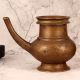 Indian Brass Holy Water Pot with Spout for Temple