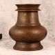 Elegant Brown Brass Holy Pot with Spout for Decor