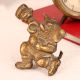 Vintage Brass Lord Ganesha Statue for Home Decor