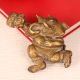 Vintage Brass Lord Ganesha Statue for Home Decor