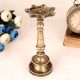 Handmade Vintage Brass Oil Lamp in Vintage Finish