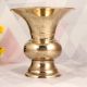 Vintage Brass Flower Pot in South Indian Art