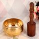 Antique Golden Singing Bowl Made of Premium Brass