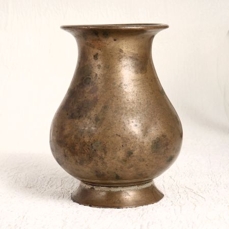 Handmade Vintage Brass Holy Pot in South Indian Art