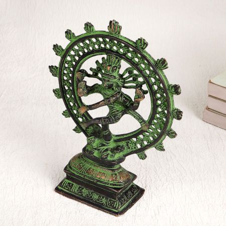 Handmade Natraja Statue Made of Finest Brass for Decor