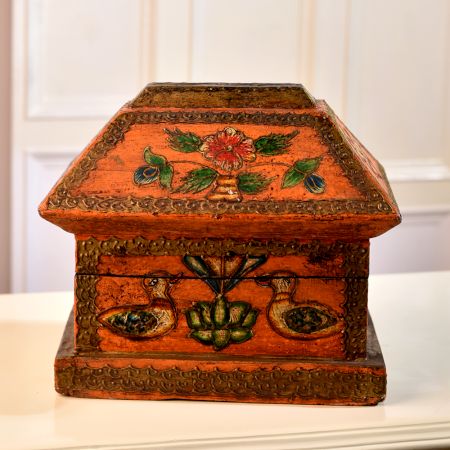 Adorning Colourful Premium Wooden Box for Jewelry