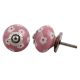 Pink Tiny Flower Knob